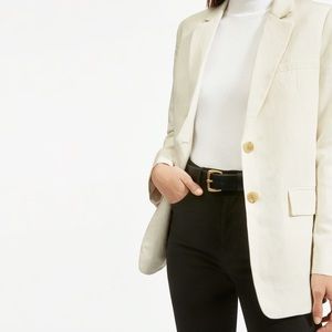 Everlane The Cotton Linen Blazer